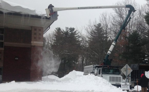 Roof Snow Removal Service