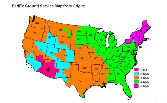 FedEx Ground Map