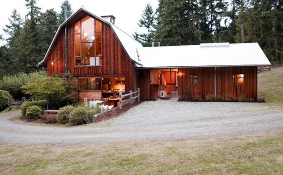 Shipping Container Barn Home