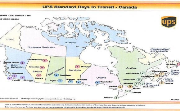 UPS Ground shipping times