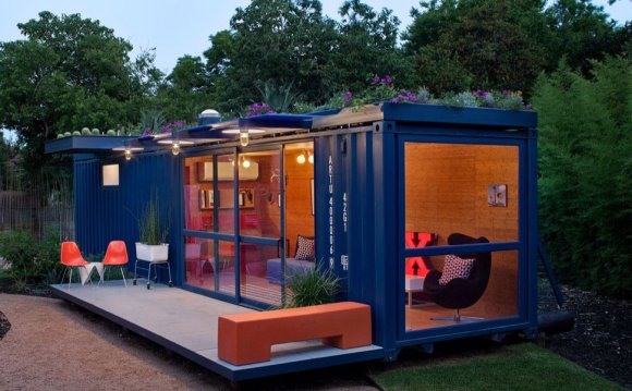 Container Guest House, by Jim