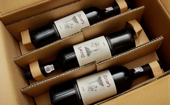 Wine shipping wine boxes