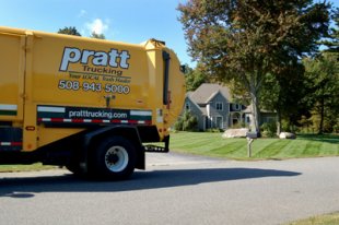 Back of a Pratt Truck