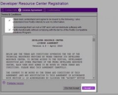 Check that you have read and agree to the terms and conditions in the license agreement, and acknowledge that you will not distribute software with the same functionality. Check that you have read and agree to the terms and conditions in the license agreement, and acknowledge that you will not distribute software with the same functionality.