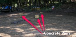 Concrete Piers Foundation