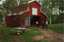 Container barnhouse