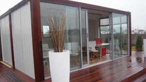 Container homes can cost a fraction of the cost of conventionally built homes. Picture: Container Homes Designer Domain.