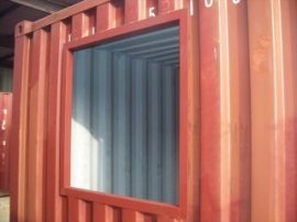 custom shipping container