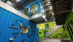 Ken Block's New Headquarters Is A Garage Mahal Made Of Shipping Containers And Hoonage