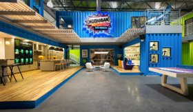 Ken Block's New Headquarters Is A Garage Mahal Made Of Shipping Containers And Hoonage