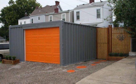 Shipping Container garage