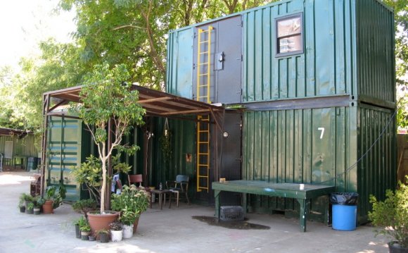 Living in a shipping Container