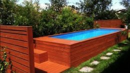 Shipping Container Swimming Pool