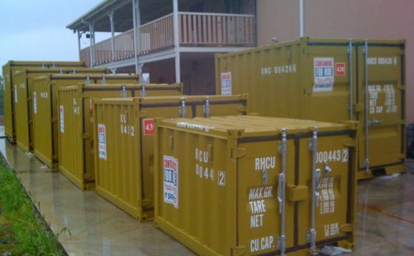 Small shipping containers