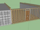 DIY shipping container home