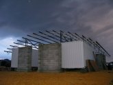 Insulating a shipping Container