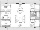 Shipping container homes floor Plans