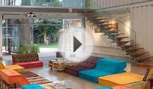 Casa Incubo shipping container home wraps around a giant