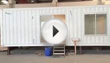 H3 Norway shipping container home walk through