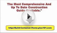 How to build a shipping container home