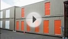 prebuilt office used prefab shipping container house for sale