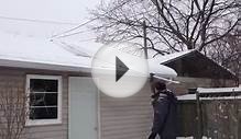 Roof Snow Removal Tool - Snow Cut N Slide