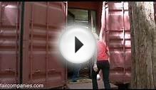 Shipping container family home: building blocks in Redwoods