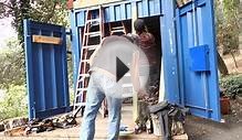 Shipping Container HOME Project - Phase 3: Building and