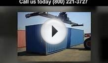 Used shipping containers price (800) 221-3727 "used